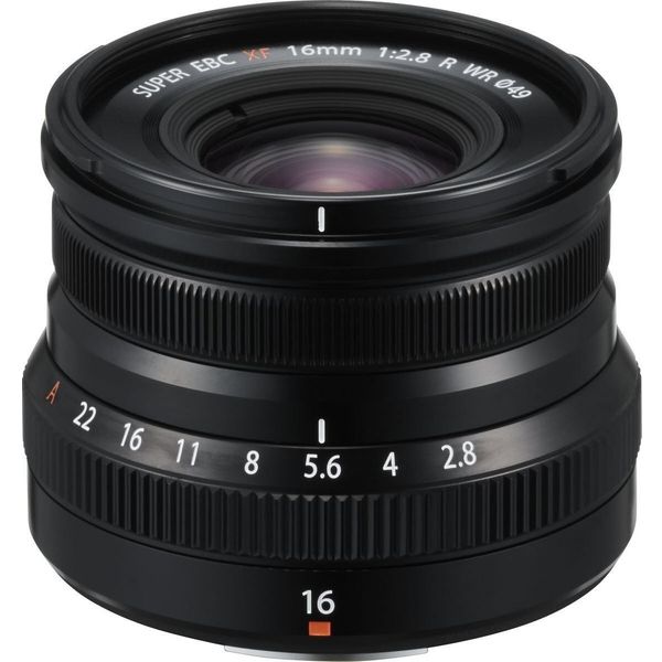 Fujifilm XF 16mm F/2.8 R WR Zwart