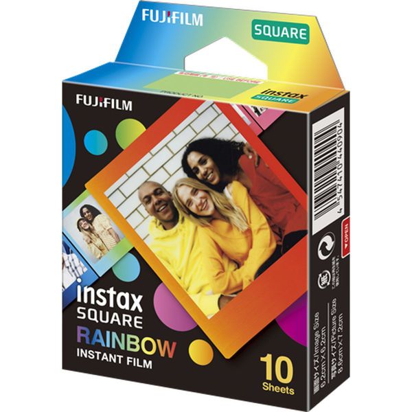 Fujifilm instax square film rainbow enkelpak