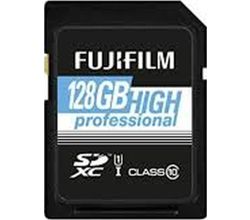 SDXC 128GB Pro C10 UHS-I R90/W60MB/s Fujifilm