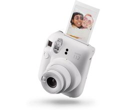 Instax Mini 12 Camera Clay White Fujifilm