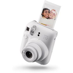 Fujifilm Instax Mini 12 Camera Clay White