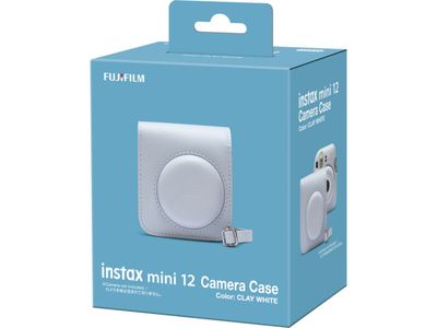 Instax Mini 12 Case Clay White