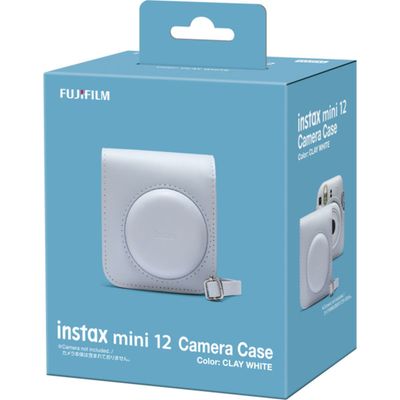 Instax Mini 12 Case Clay White  Fujifilm