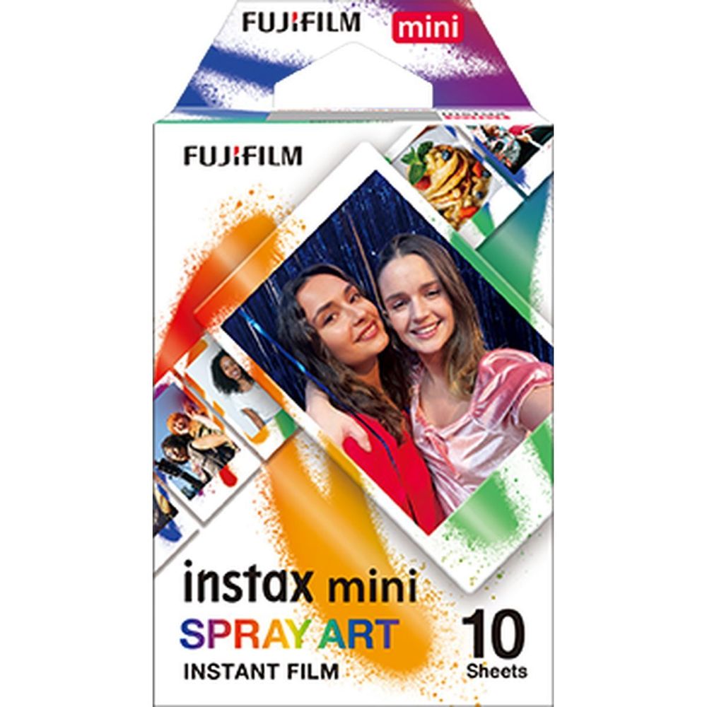 Instax Mini Film Spray Art 1x10 