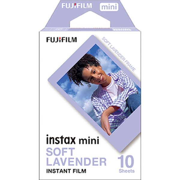 Fujifilm Instax Mini Film Soft Lavender 1x10