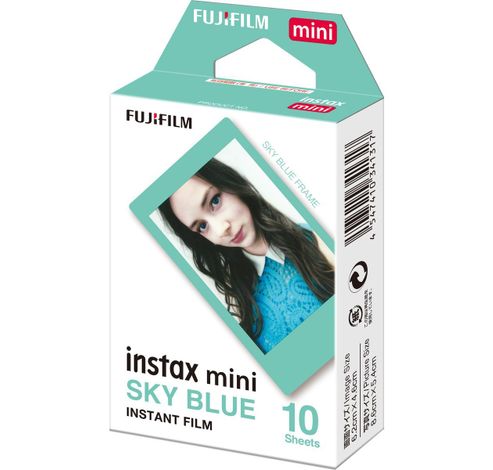 Instax Mini Blue Frame Single Pack  Fujifilm