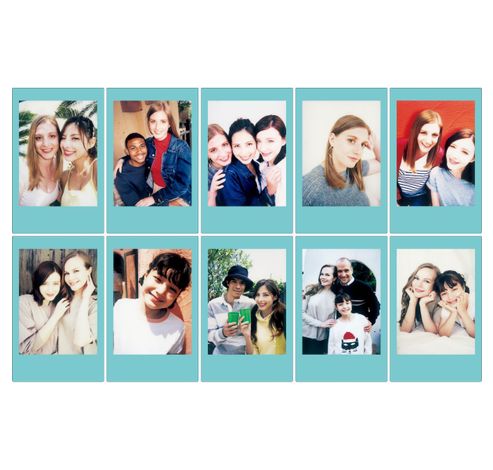 Instax Mini Blue Frame Single Pack  Fujifilm