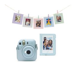 Instax Mini 12 Accessoirekit Pastel Blue Fujifilm