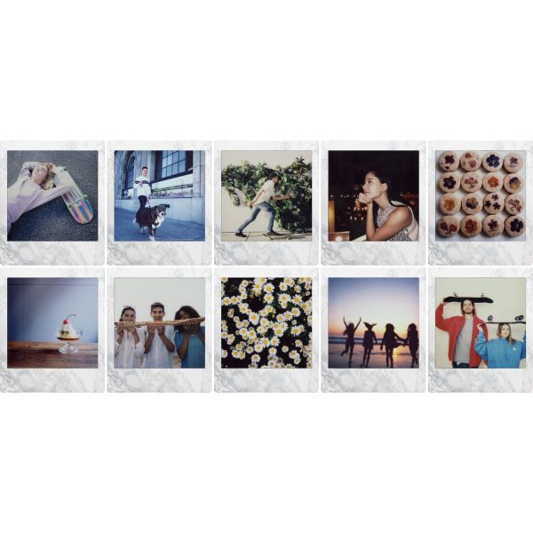 Fujifilm Instax Square Whitemarble Single Pack