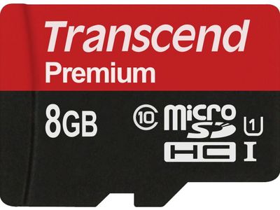 MicroSDHC 8GB R60MB/s UHS-I U1 CL10 + adapter