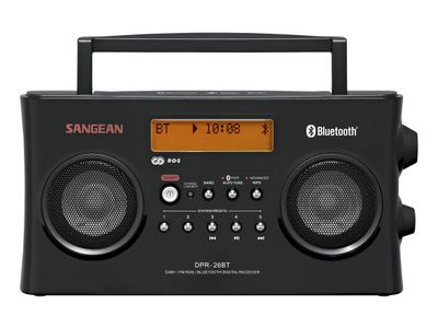 DPR-26BT digitale radio BT stereo DAB+ zwart