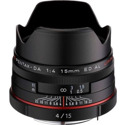 HD DA 15mm f/4.0 Al Black  Pentax