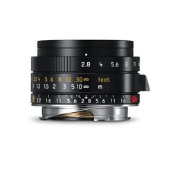 Leica Elmarit-M 28 f/2.8 ASPH., black anodized finish 