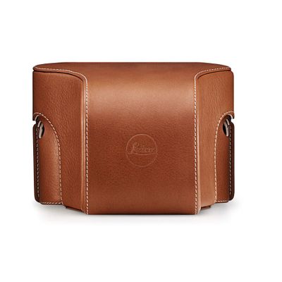 Ever Ready Case M / M-P (Typ 240) with small front, leather, cognac  Leica