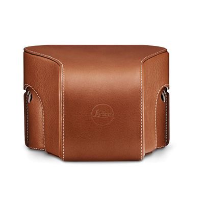 Ever Ready Case M / M-P (Typ 240) with large front, leather, cognac  Leica