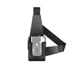 Holster, leather, black Leica