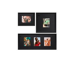 Picture Frame-Set SOFORT, linden, black Leica