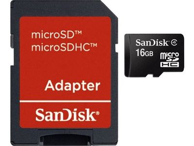 Micro SDHC 16Gb Gsm + Adapt