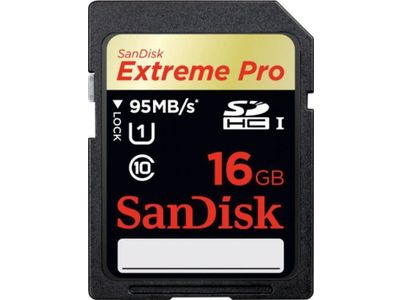 SDHC Extreme Pro 16Gb 95MB/s UHS-1