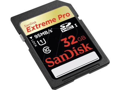 SDHC Extreme Pro 32Gb 95MB/s UHS-1