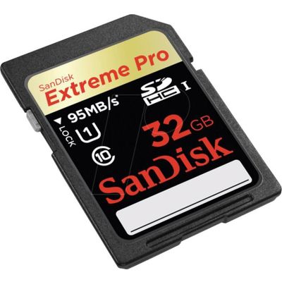 SDHC Extreme Pro 32Gb 95MB/s UHS-1  Sandisk