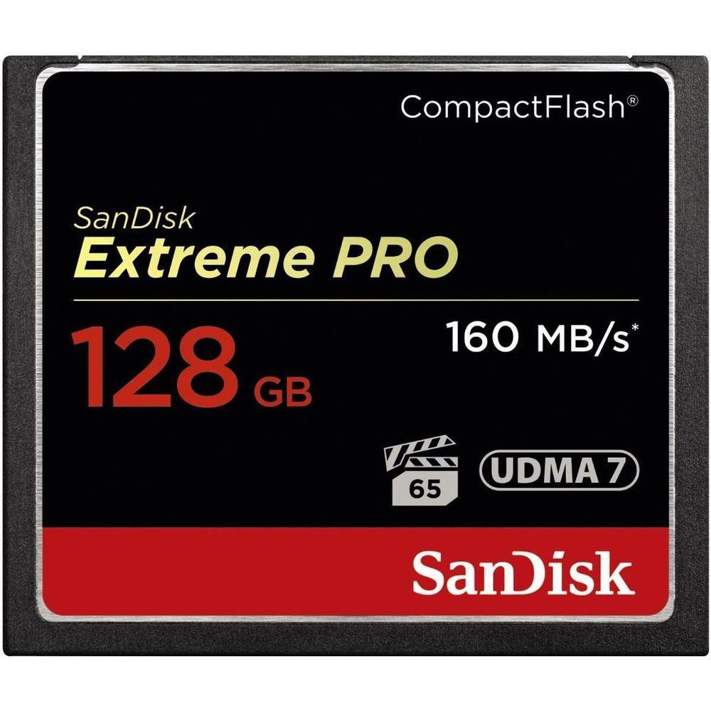 CF Extreme Pro 128Gb 160MB/sec. 