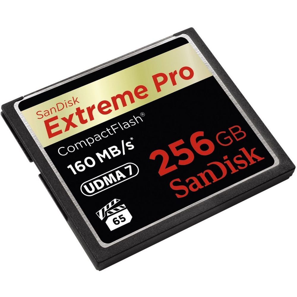 Sandisk Geheugenkaart CF Extreme Pro 256GB 160MB/sec