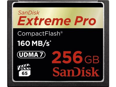 CF Extreme Pro 256GB 160MB/sec