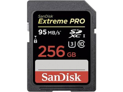 SDXC Extreme Pro 256GB 95MB/s UHS-1 ,