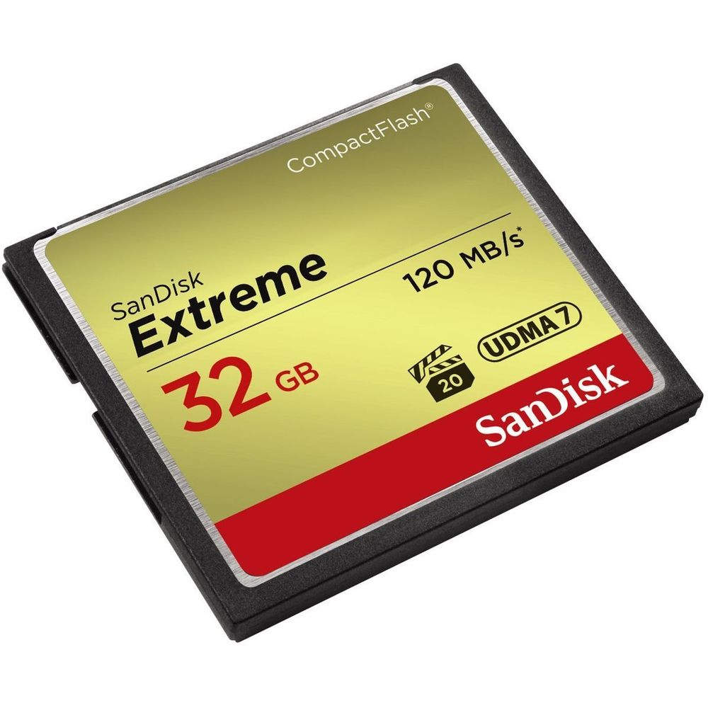 Sandisk Geheugenkaart CF Extreme 32GB 120MB/s