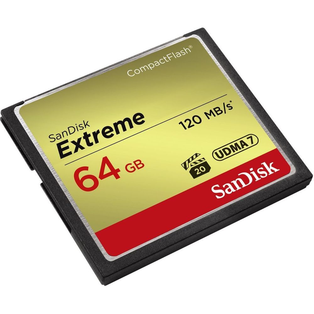 Sandisk Geheugenkaart CF Extreme 64GB 120MB/s