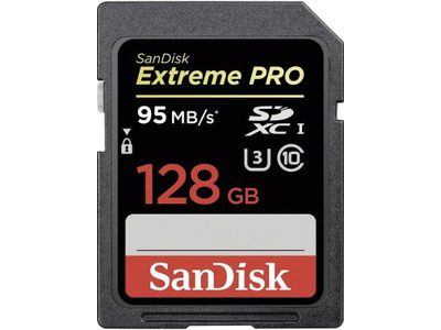 SDXC Extreme Pro 128GB 95MB/s UHS-1