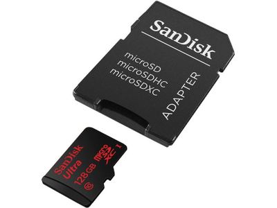 Micro SDXC Ultra 128Gb + Adapt