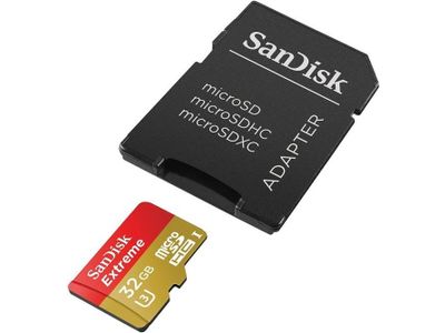 MicroSDHC Extreme 32GB Foto