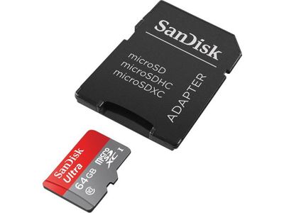 Micro SDXC Ultra 64Gb + Adapt