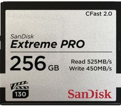 CFast Extreme Pro 2.0 256GB 525MB/s VPG130 Sandisk