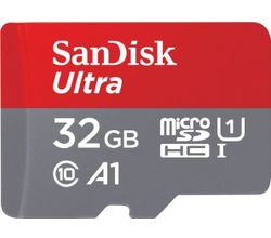 MicroSDHC Ultra Android 32GB 120MB/s Class 10 A1 Sandisk