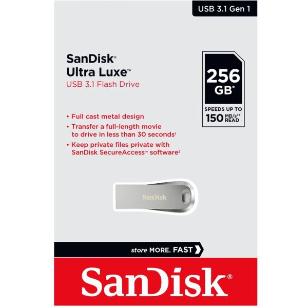 Sandisk USB Ultra Luxury 256GB 150MB/s - USB 3.1