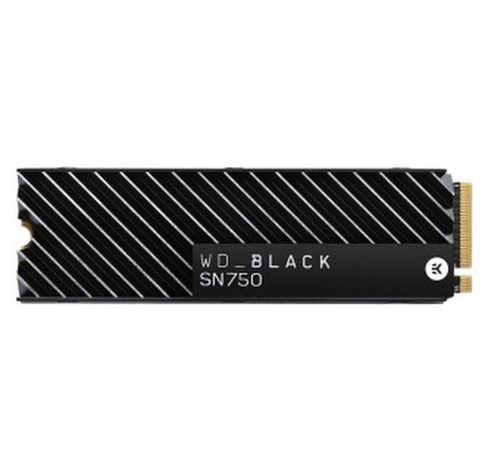 SSD WD Black SN750 500GB Whiteh Heatsink  Sandisk