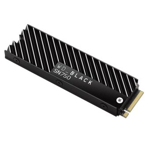 SSD WD Black SN750 500GB Whiteh Heatsink  Sandisk