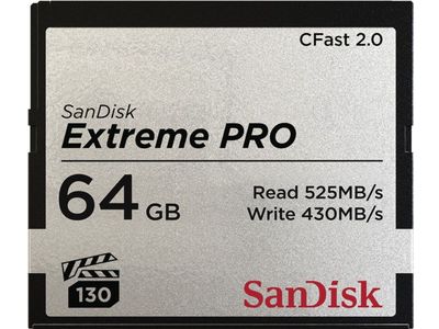 CFast Extreme Pro 2.0 64GB VPG 130 525MB/s