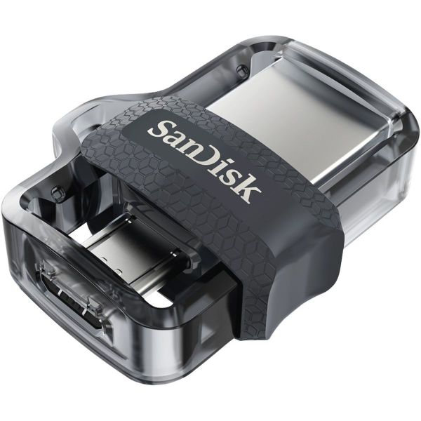 Sandisk Dual Drive Ultra 3.0 64GB USB-Micro USB 150MB Lux