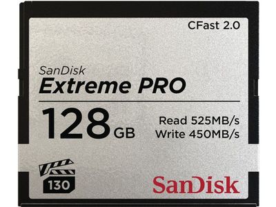 CFast Extreme Pro 2.0 128GB VPG 130 525MB/Sec