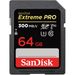 Sandisk Extreme Pro SDHC UHS-II 64GB