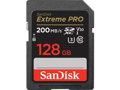 sandisk extreme pro 128 gb 200 mb/d