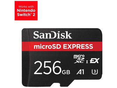 Microsdexpress Gameplay 256GB 880MB/650MB/s