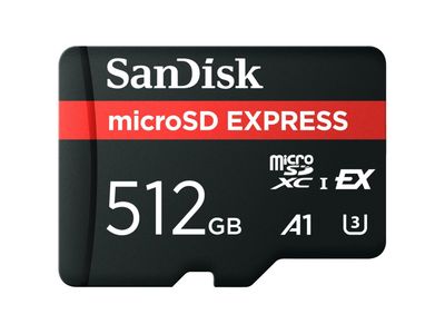 Microsdexpress Gameplay 512GB 880MB/650MB/s