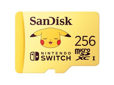 MicroSDXC Extreme Gaming 256GB 100MB/90MB Pokemon...