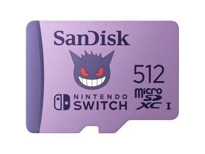 MicroSDXC Extreme Gaming 512GB 100MB/90MB Pokemon...