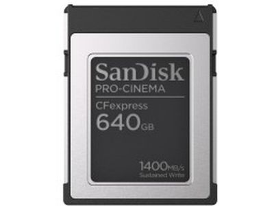 Pro-Cinema CFexpress Type B Card 640GB U